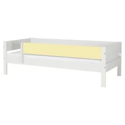 Sale Amon Enkeltseng med sengehest - Sunny Yellow Børn Børnemøbler|Juniorsenge