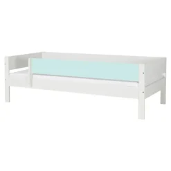 Clearance Amon Enkeltseng med sengehest - Azur Mint Børn Børnemøbler|Juniorsenge