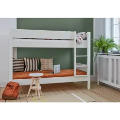 Online Arkas Køjeseng med sengehest i Light Green Børn Børnemøbler|Juniorsenge