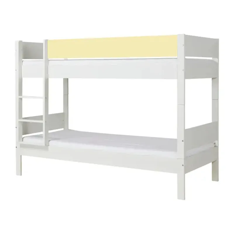 New Arkas Køjseseng med sengehest i Sunny Yellow Børn Børnemøbler|Juniorsenge