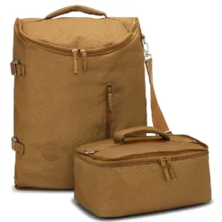 Online Pusletaske med aftagelig køletaske - Golden Caramel Pusletasker