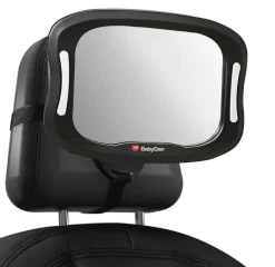 Best BabyDan bagsædespejl m/LED lys Tilbehør Til Autostol &Amp; Bil