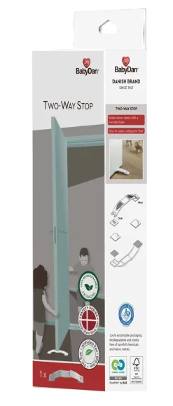 BabyDan to-vejsstop - 1 stk Sikkerhed I Hjemmet