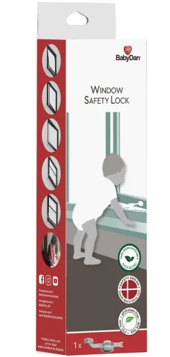 Clearance BabyDan vindueslås - 1 stk Sikkerhed I Hjemmet