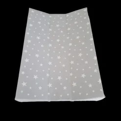 Sale Puslehynde grå med stjerner Puslehynder