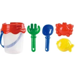 Hot Beach set 6 pcs 1 - 3L - H: 13 - 5cm Udeleg