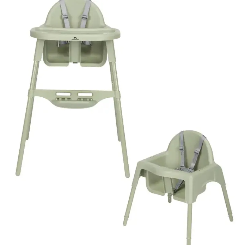 Outlet Meely Højstol - Green Børn Højstole|Børnemøbler