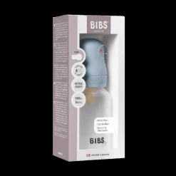 New Baby Flaske Rund Latex 1 pack 150 ml Slow Flow Baby Blue Sutteflasker &Amp; Tilbehør|Sutteflasker &Amp; Tilbehør