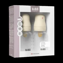 Outlet Baby Flaske Rund Latex 2 pack 150 ml Slow Flow Ivory Sutteflasker &Amp; Tilbehør|Sutteflasker &Amp; Tilbehør