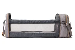 POD® Pusletaske og rejseseng - Windsor Grey Børn Pusletasker|Rejsesenge