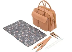 Discount POD® Pusletaske og rejseseng - Vegan Leather - Porcini Børn Pusletasker|Rejsesenge