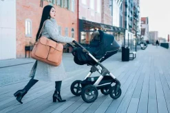 Discount POD® Pusletaske og rejseseng - Vegan Leather - Porcini Børn Pusletasker|Rejsesenge