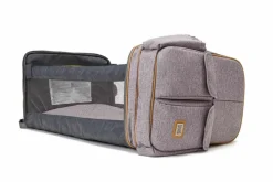 Discount RucPOD® Pusletaske og rejseseng - Windsor Grey Børn Pusletasker|Rejsesenge