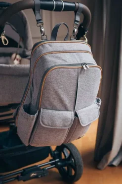 Discount RucPOD® Pusletaske og rejseseng - Windsor Grey Børn Pusletasker|Rejsesenge