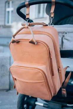 Hot RucPOD® Pusletaske og rejseseng - Vegan Leather - Porcini Børn Pusletasker|Rejsesenge