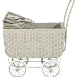 Clearance Retro Dukkevogn - Grå Dukkevogne