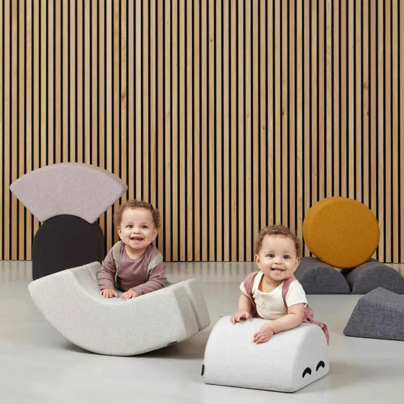 Outlet Mrs. Circle Face - Mustard Brown Børn Børnemøbler