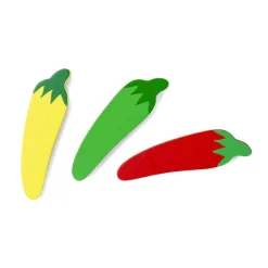 Clearance CHILI - 3 STK. Trælegetøj|Træmad