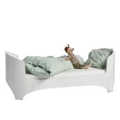 Best Classic baby-Jr. seng - Hvid - U. madras Børn Børnemøbler|Tremmesenge