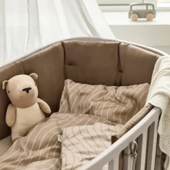 Clearance Classic Babyseng - Cappucino - U. madras Børn Børnemøbler|Tremmesenge