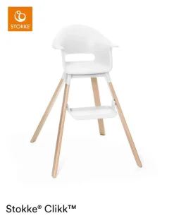 Sale Clikk Stol inkl. Rejsetaske - Hvid Højstole