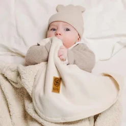 Outlet Teddy Blanket - Grå Børn Tæpper &Amp; Svøb