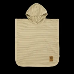 UV Poncho 1-3 år - Sandy Beach/Olve Green Badeslag &Amp; Håndklæder