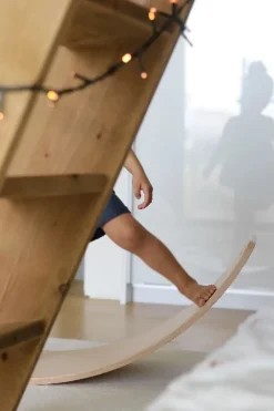 Major Arc - Balancebræt m. filtbeskyttelse - Light Grey Børn Trælegetøj|Børnemøbler