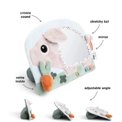 Discount Aktivitets gulvspejl Pigee Farvemix Aktivitetslegetøj|Rangler