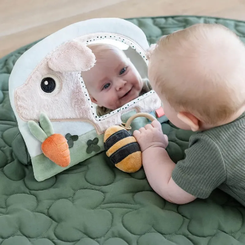 Discount Aktivitets gulvspejl Pigee Farvemix Aktivitetslegetøj|Rangler