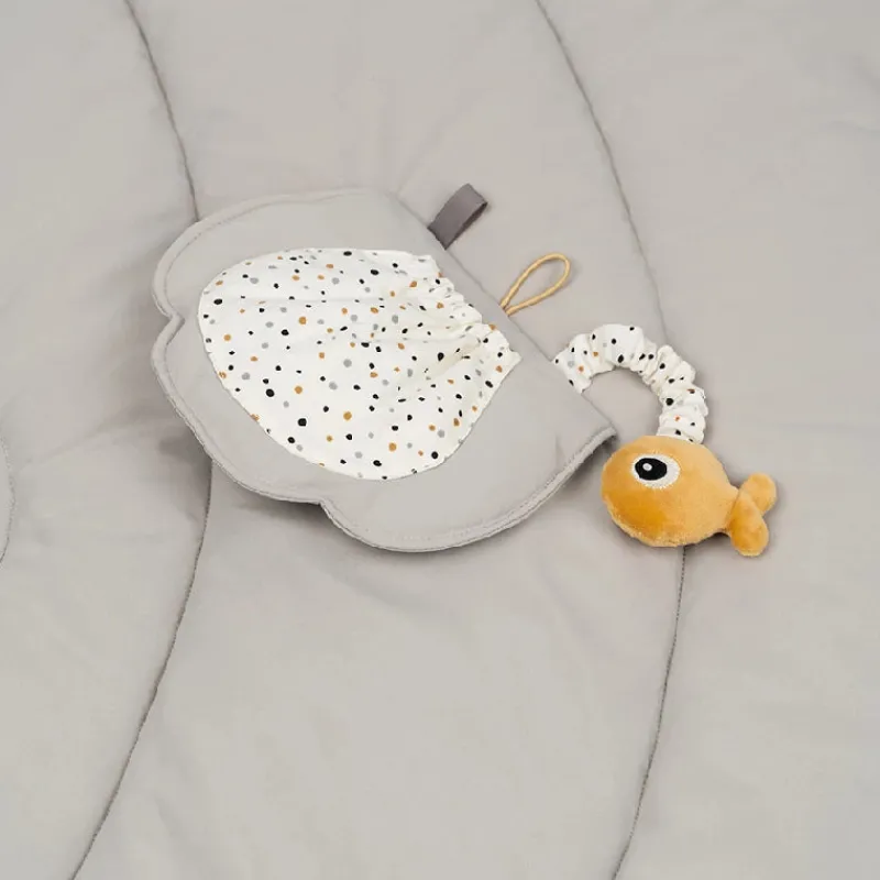 Aktivitets legetæppe Sea friends Grå Aktivitetstæpper