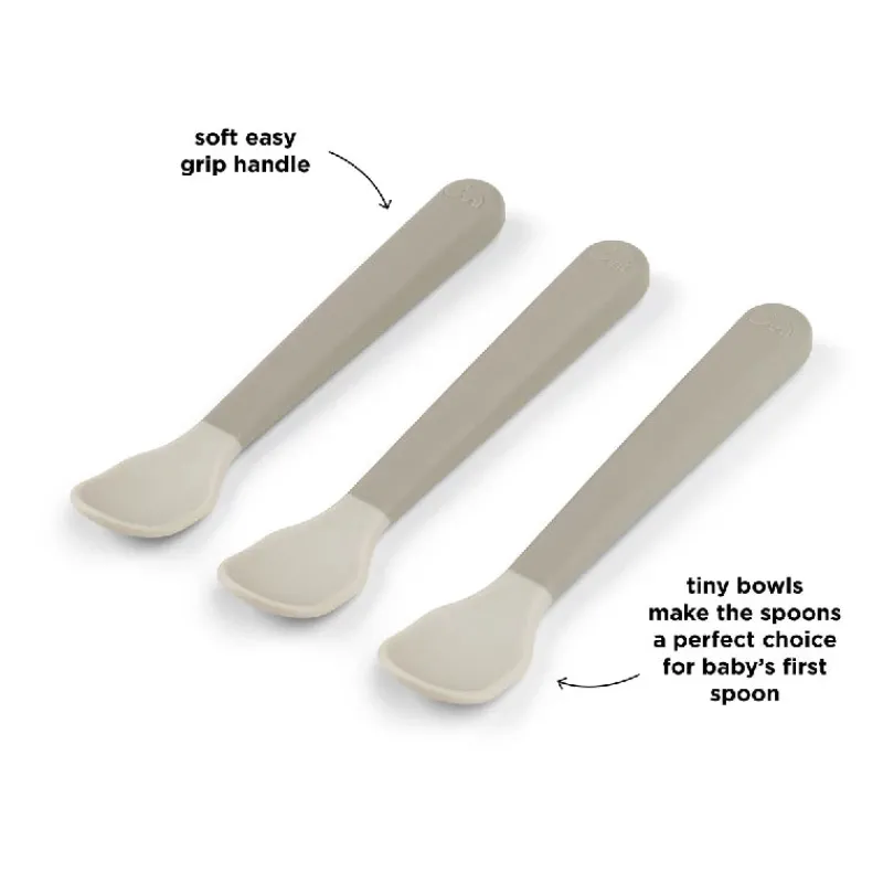Clearance Foodie easy - grip babyske 3 - pak Sand Bestik