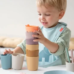 Discount Kiddish mini kop 2 stk. Croco Sand/Koral Service