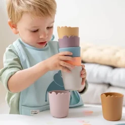 Kiddish mini kop 2 stk. Croco Mustard Service