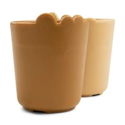 Kiddish mini kop 2 stk. Croco Mustard Service