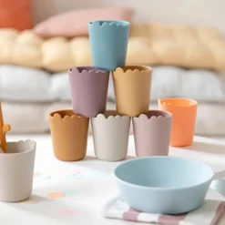 Discount Kiddish mini kop 2 stk. Croco Blå Service