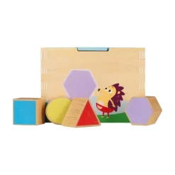 Outlet DR Børste Puttekasse - 4 figurer Aktivitetslegetøj|Trælegetøj