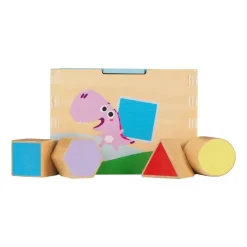 Outlet DR Børste Puttekasse - 4 figurer Aktivitetslegetøj|Trælegetøj