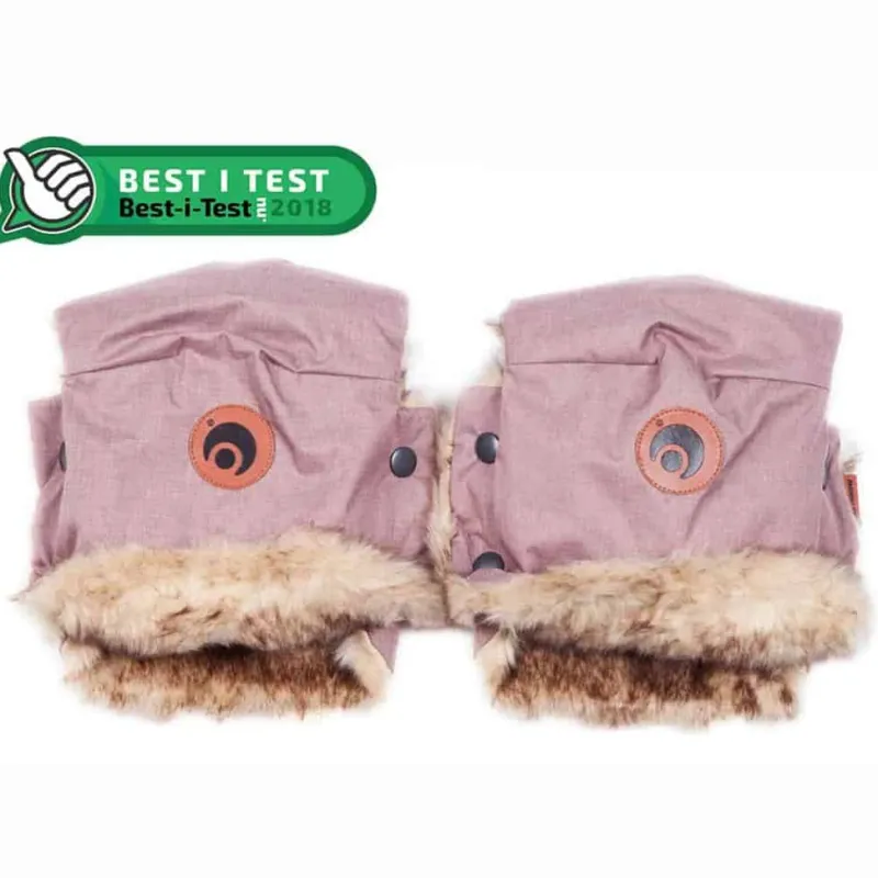 Outlet barnevognshandsker basic - pink Tilbehør Til Vogne