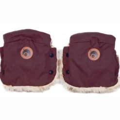 Clearance barnevognshandsker basic - wine red Tilbehør Til Vogne