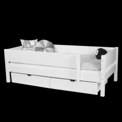 Discount Enkeltseng Mimer med sengehest og skuffer Børn Børnemøbler|Juniorsenge