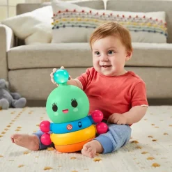 FWY Bop & Wobble Rainbow Worm Aktivitetslegetøj