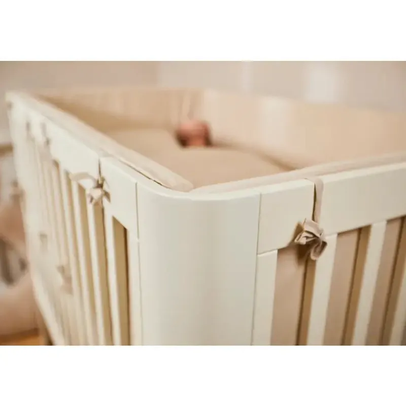 Hot Nova Tremmeseng 120x70cm Cream white Børn Babysenge