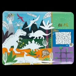 Best Floss & Rock - Male & Tegnemåtte - Dino Aktivitetslegetøj|Kreativitet