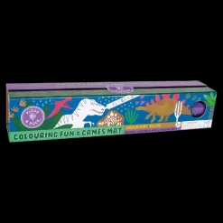 Best Floss & Rock - Male & Tegnemåtte - Dino Aktivitetslegetøj|Kreativitet