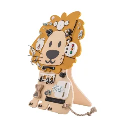 Best Aktivitetstavle Løve til gulv Trælegetøj|Kreativitet