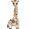 Outlet Aktivitetstavle Giraf til væg Trælegetøj|Kreativitet