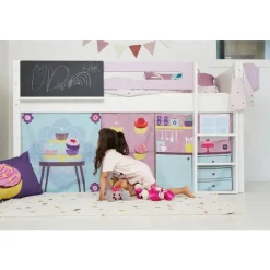 Hot Frej Halvhøjseng Børn Børnemøbler|Juniorsenge