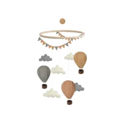 uro luftballon beige grå Aktivitetslegetøj|Uroer