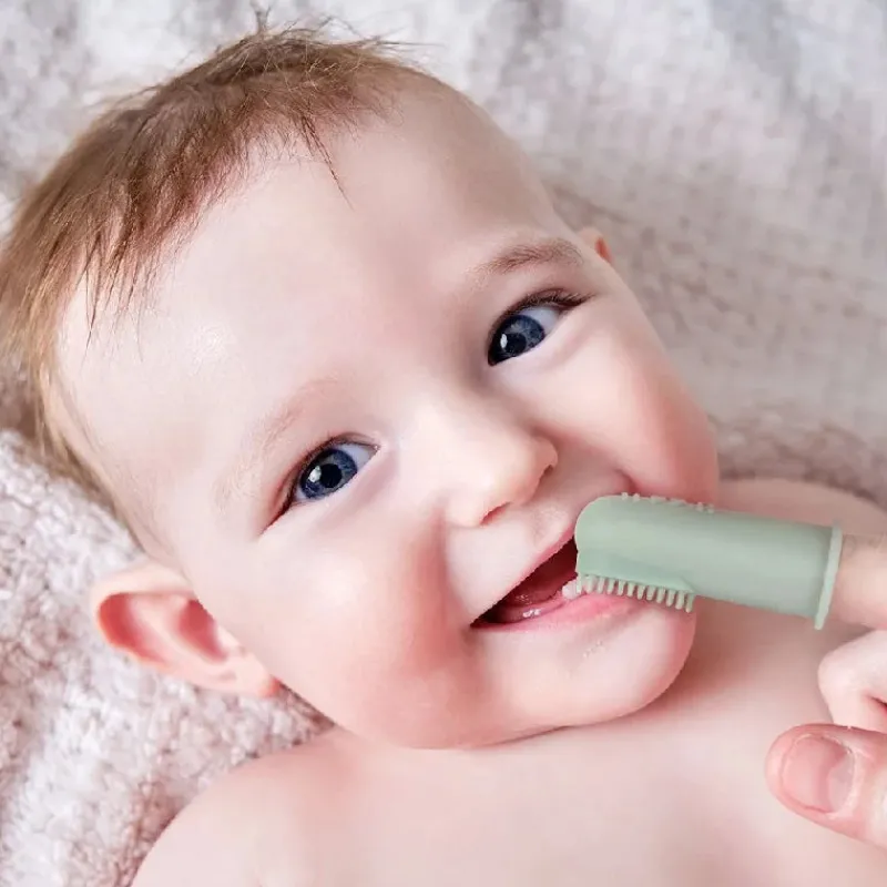 Discount Fingertandbørste - Pea Green Tandbørster